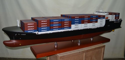 Container Ship Scale Model