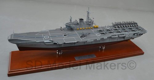 Centaur class aircraft carrier replica model 