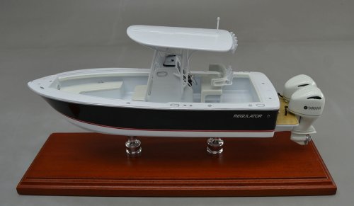 regulator boat scale model