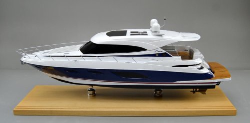riviera yacht scale model