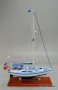 Oyster sailboat replica model