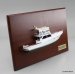 Pacifica 44 Detailed Half Hull Model - 16 Inch