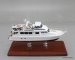 Hatteras yacht scale model